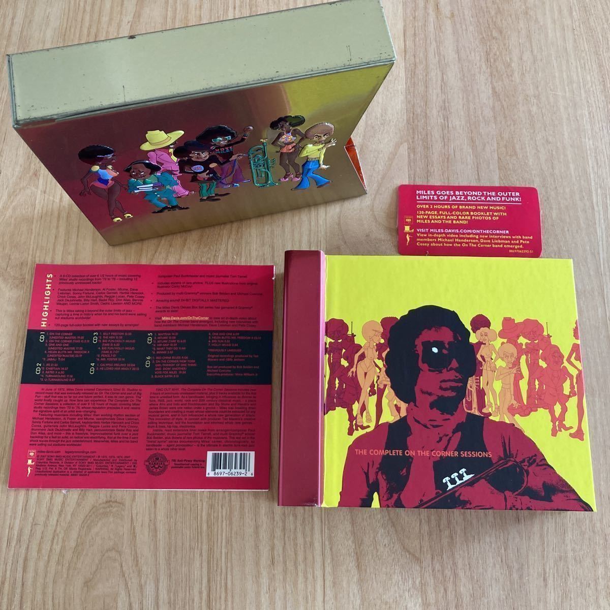 入手難 6CD BOX】 Miles Davis / The Complete On The Corner Sessions