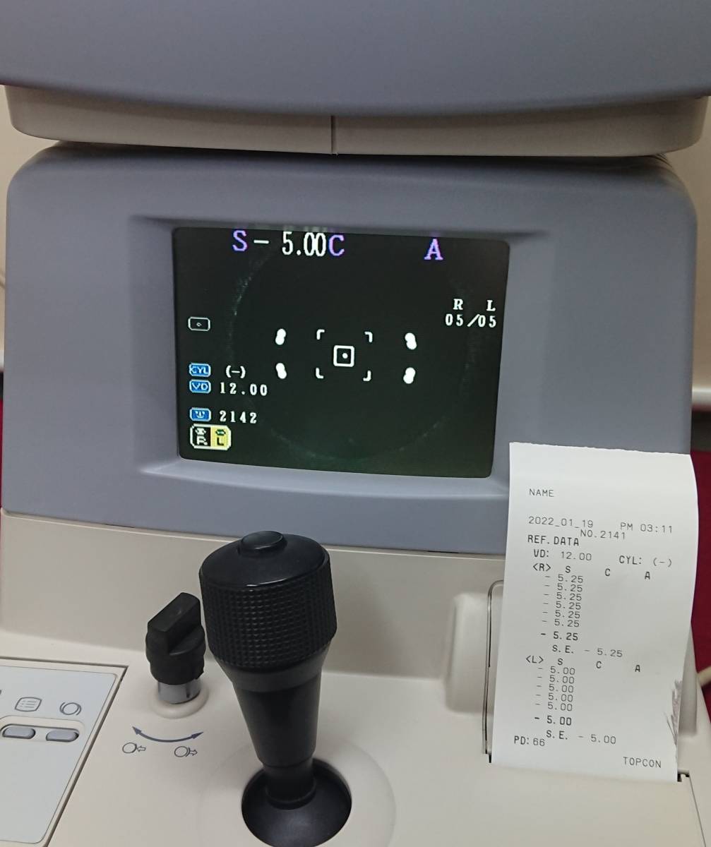 トプコン TOPCON オートレフ ご覧頂き有難うございます