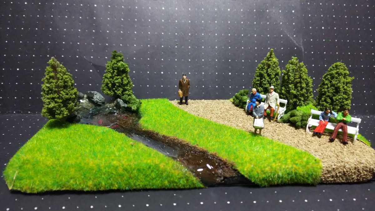 最安値，大得価 1/80 HOゲージサイズ 湧水公園の風景② ケース付 ジオラマ 完成品 1スタ 小川 クリアケース(HOゲージ)｜売買されたオークション情報、yahooの商品情報をアーカイブ公開 - オークファン その他