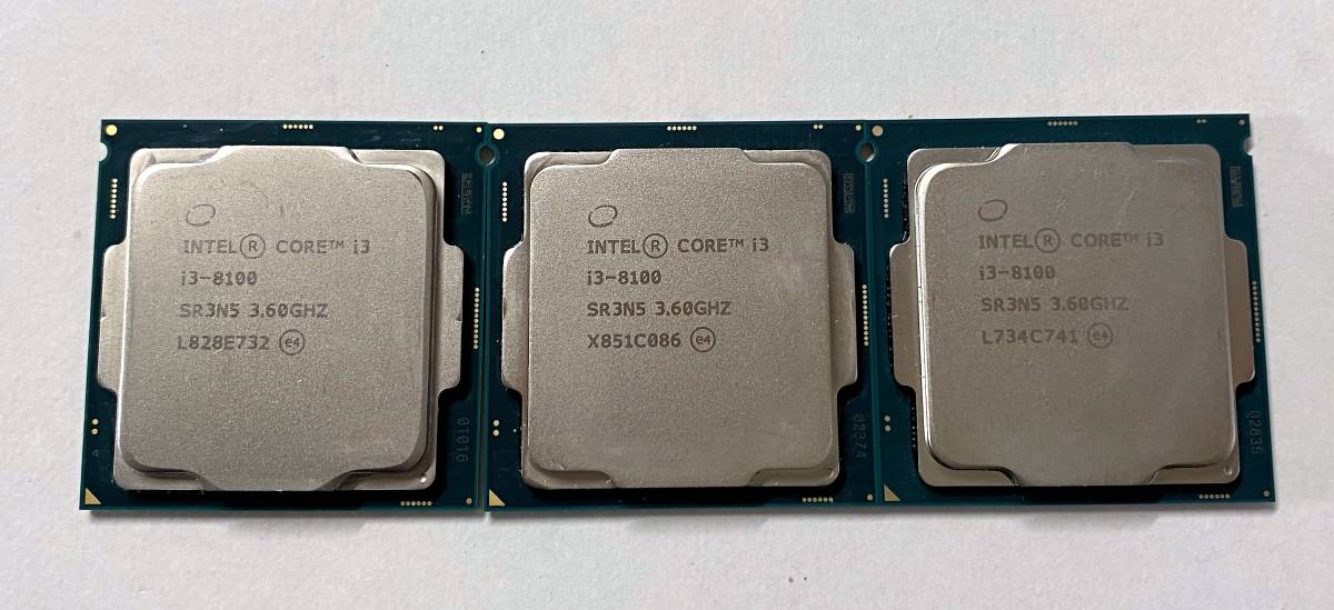 Intel i3-8100 Core SR3N5 Processor 6MB CPU | LGA1151 3.60GHz 3.6