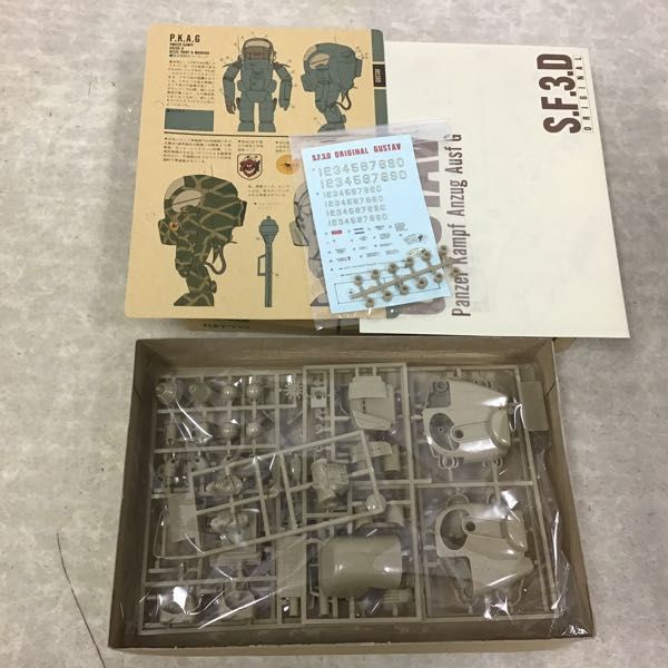 1円～ ニットー S.F.3.D ORIGINAL マシーネンクリーガー 1/20 グスタフ 4点
