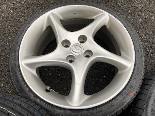 軽自動車に！新品タイヤセット マツダ NBロードスター RS純正 6.5J-16 
