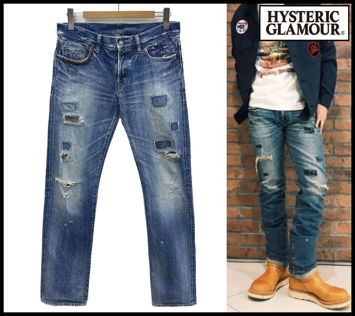 ☆名作☆ HYSTERIC GLAMOUR ヒステリックグラマー 初期 4AP-2103 USED 