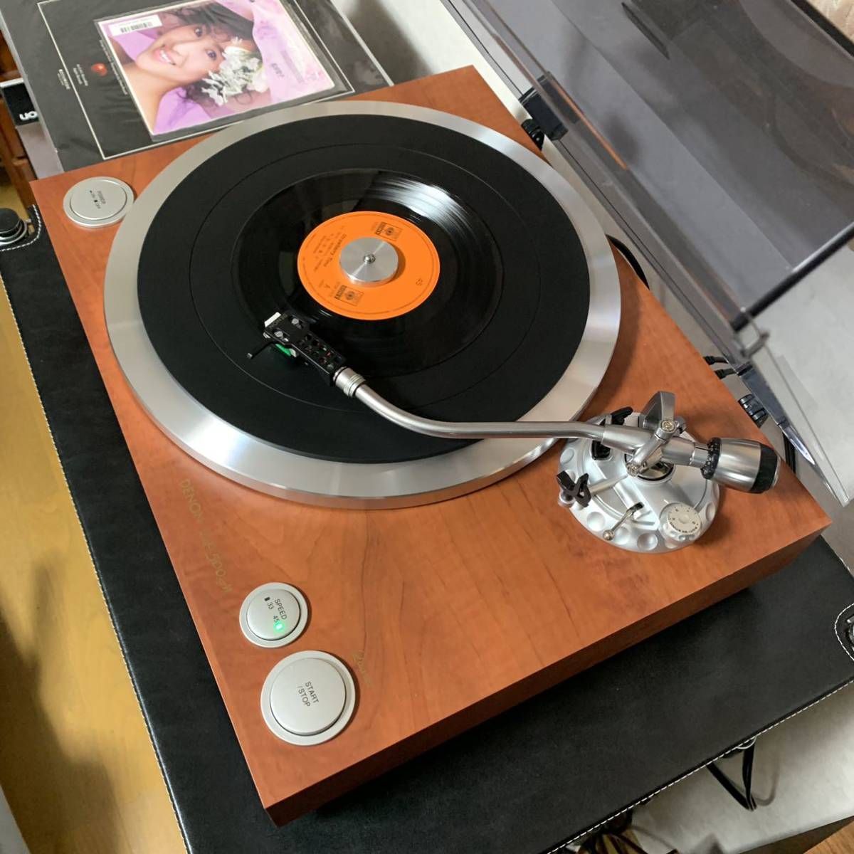 完動 極美品 DENON DP-500M デノン レコードプレーヤー 純正 ヘッド 