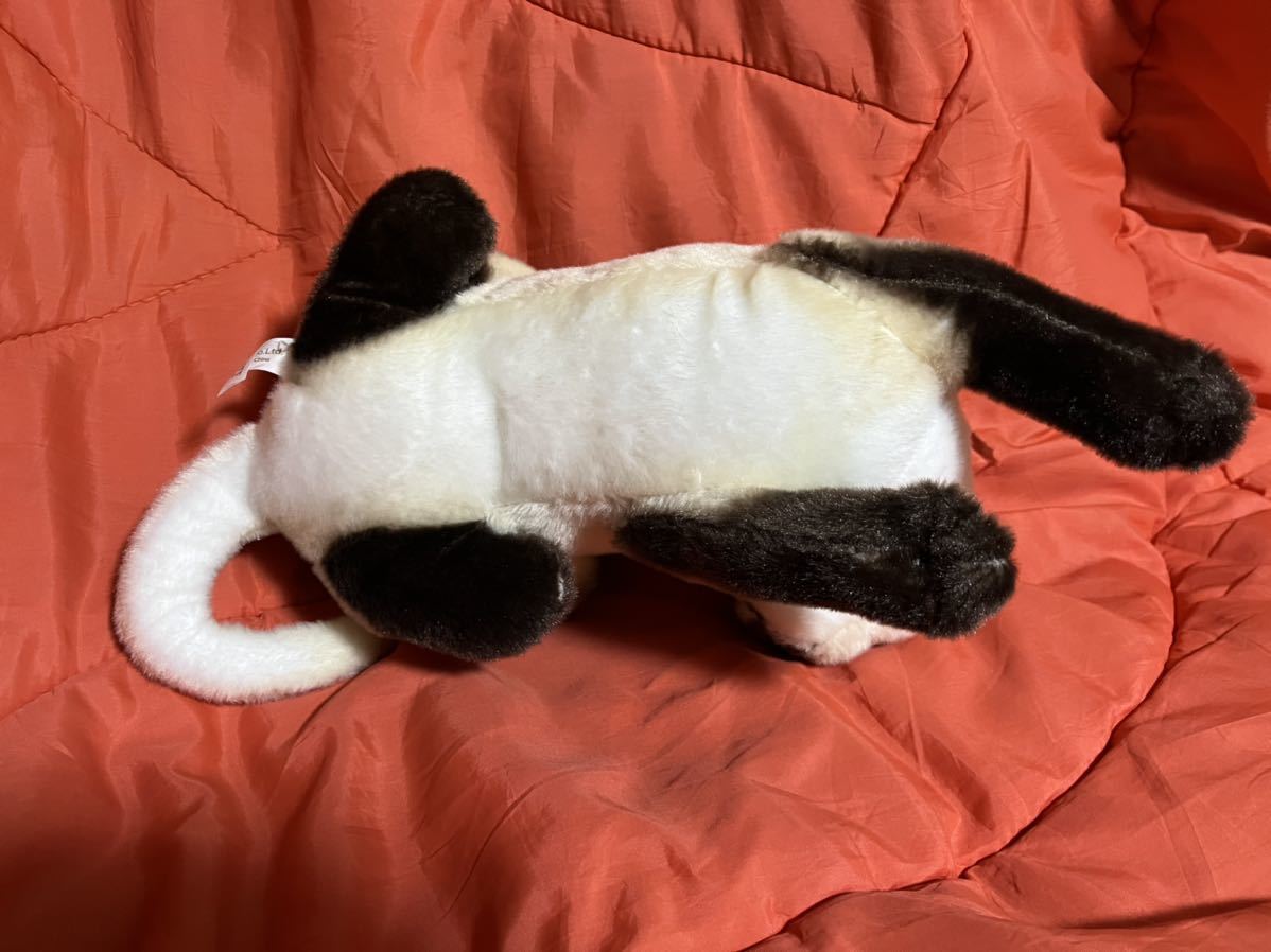 Yellリアル キャット Real Cat シャム猫 ぬいぐるみ 伏せポーズ ネコ一般 売買されたオークション情報 Yahooの商品情報をアーカイブ公開 オークファン Aucfan Com