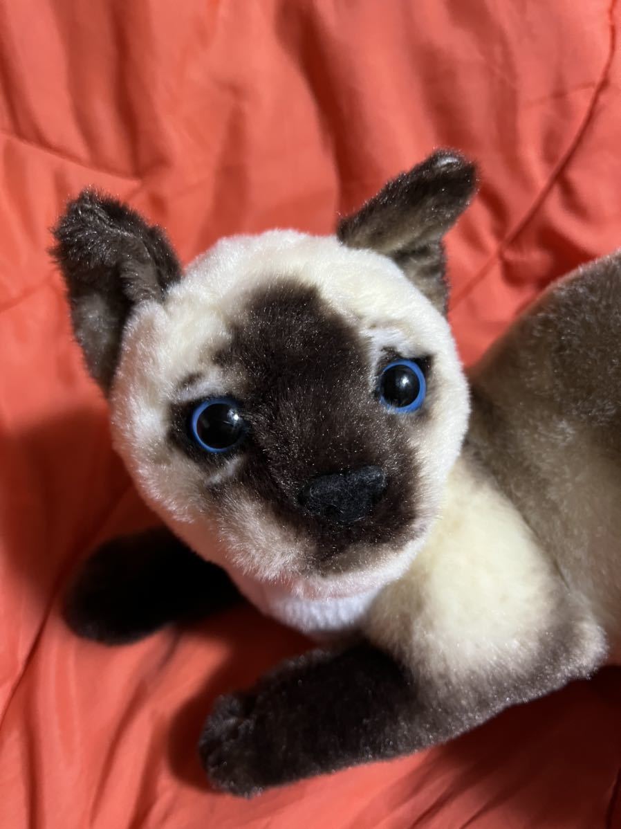 Yellリアル キャット Real Cat シャム猫 ぬいぐるみ 伏せポーズ ネコ一般 売買されたオークション情報 Yahooの商品情報をアーカイブ公開 オークファン Aucfan Com