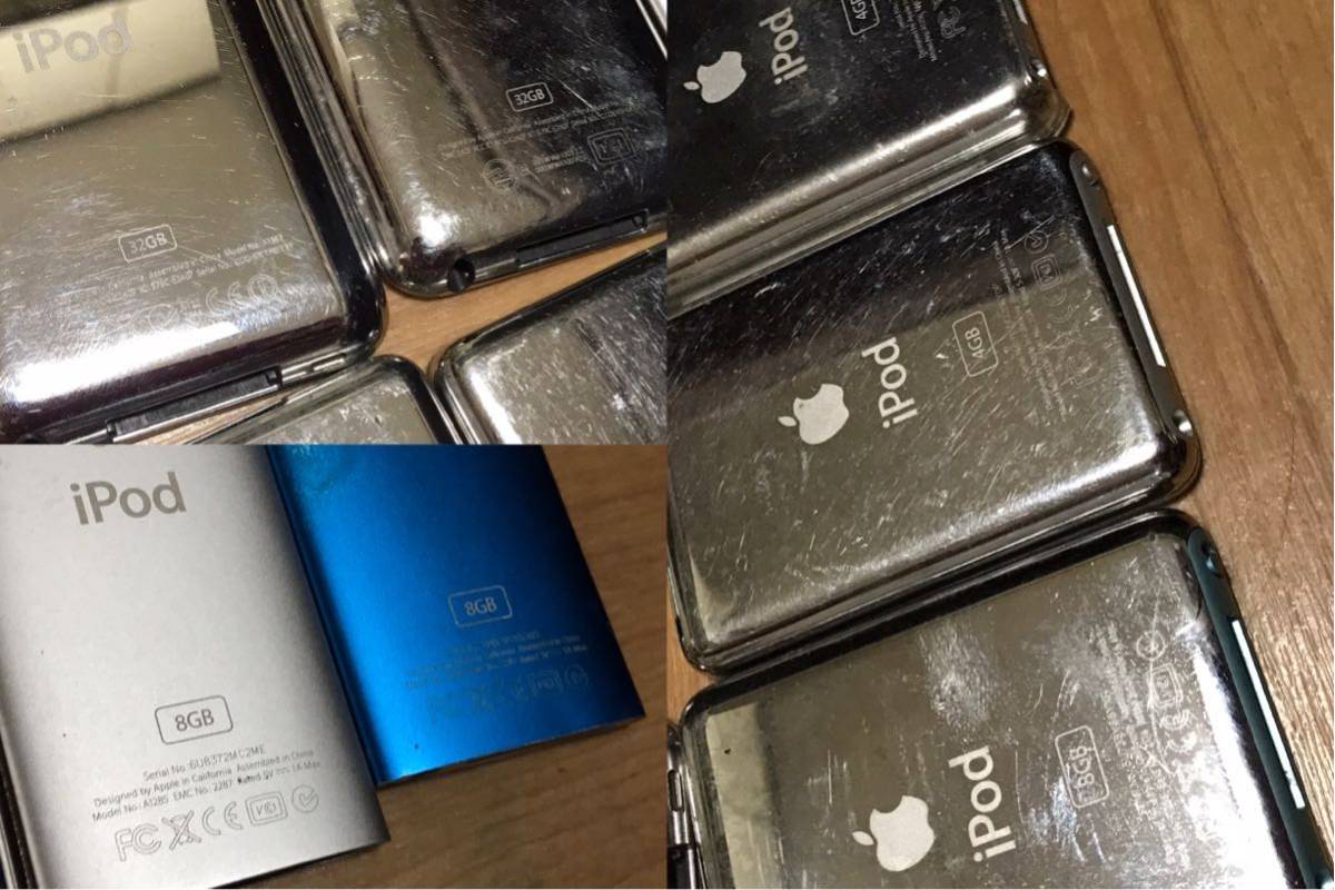 Apple iPod - nano classic 160GB アップル Generation 1円〜大量 SONY 7th touch ジャンク500円で「iPod IPOD CLASSIC [HDDオーディオ