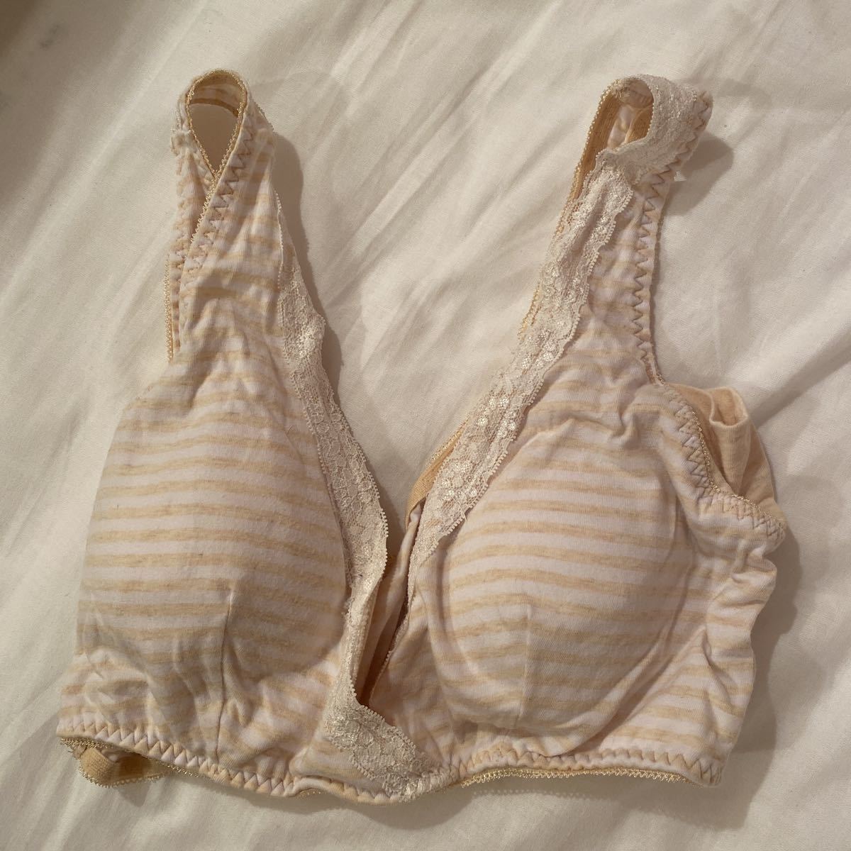 マタニティブラ 授乳用ブラ トリンプ ローズマダム しまむら L Ll クリーニング済 ブラジャー ハーフトップ 売買されたオークション情報 Yahooの商品情報をアーカイブ公開 オークファン Aucfan Com