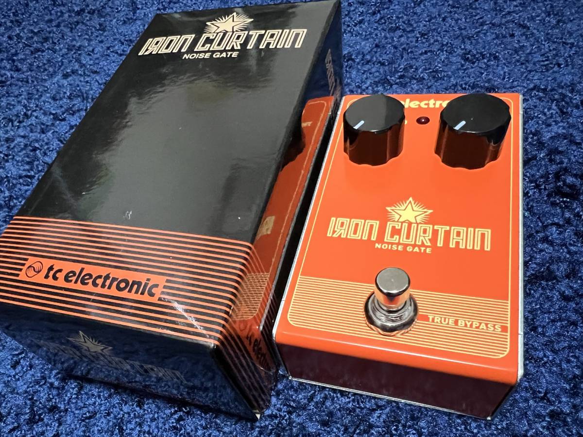 【人気定番，最新作】 tc electronic IRON CURTAIN Noise Gate(ノイズゲート)｜売買されたオークション情報、yahooの商品情報をアーカイブ公開 - オークファン エフェクター