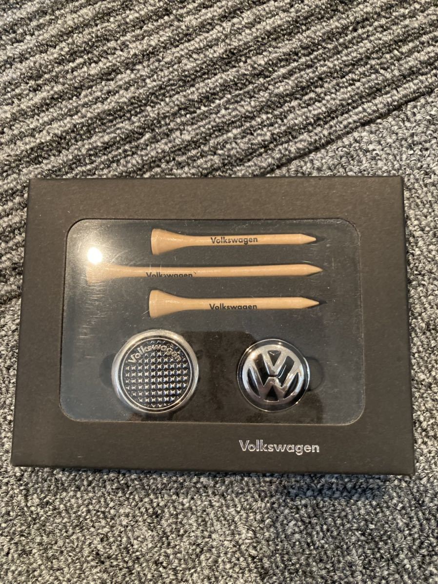 ☆非売品 フォルクスワーゲン VW ゴルフマーカー ティー ノベルティ 