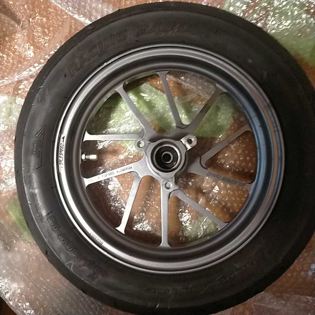 ゲイルスピード フロントホイール NSR50 NSF100 エイプ XR｜パーツ