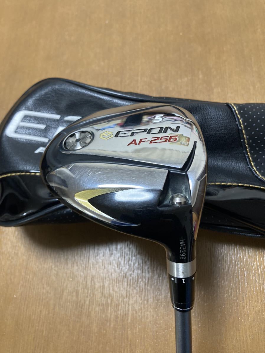 EPON AF-256 3番フェアウェイウッド ヘッドカバー付き 憎き