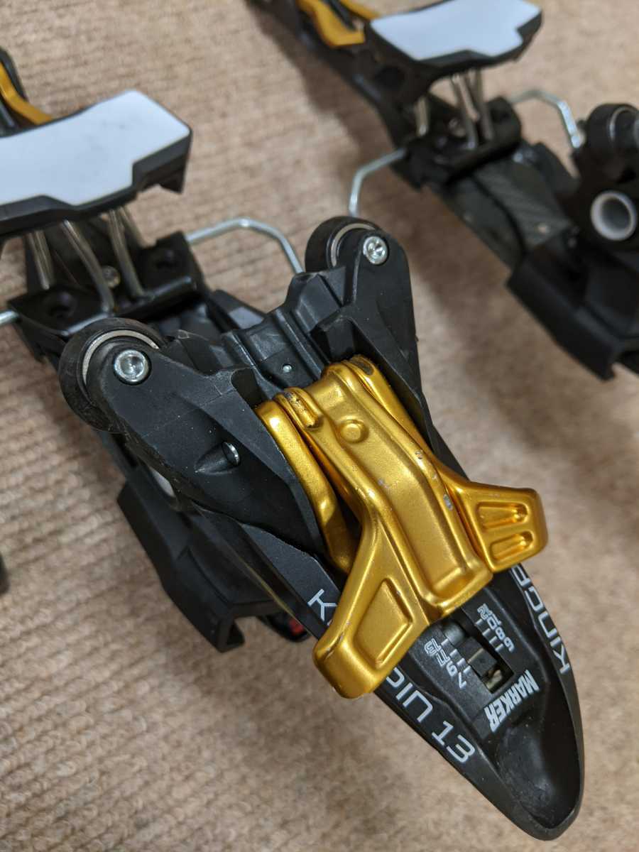 マーカー テックビンディング KINGPIN 13 ブラック×レッド MARKER