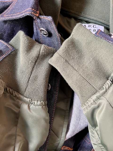 最安値 sacai apc デニムジャケット 新品 サイズxs 