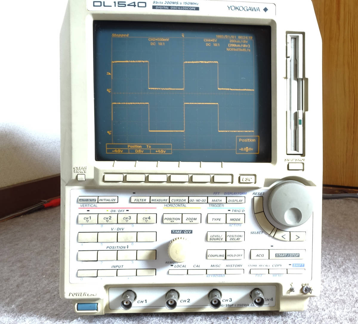 YOKOGAWA 横河 デジタルオシロスコープ DL1540 横河⁄YOKOGAWA ⁄ 8bit 