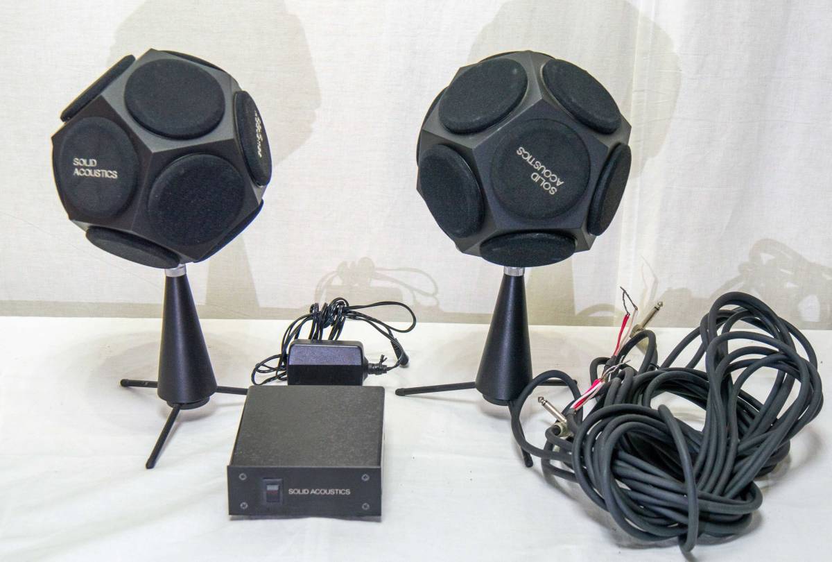 SOLID ACOUSTICS SA-355i 12面体無指向性 スピーカー SOLID ACOUSTICS SA-E355 12面体無指向性スピーカー 専用イコライザー