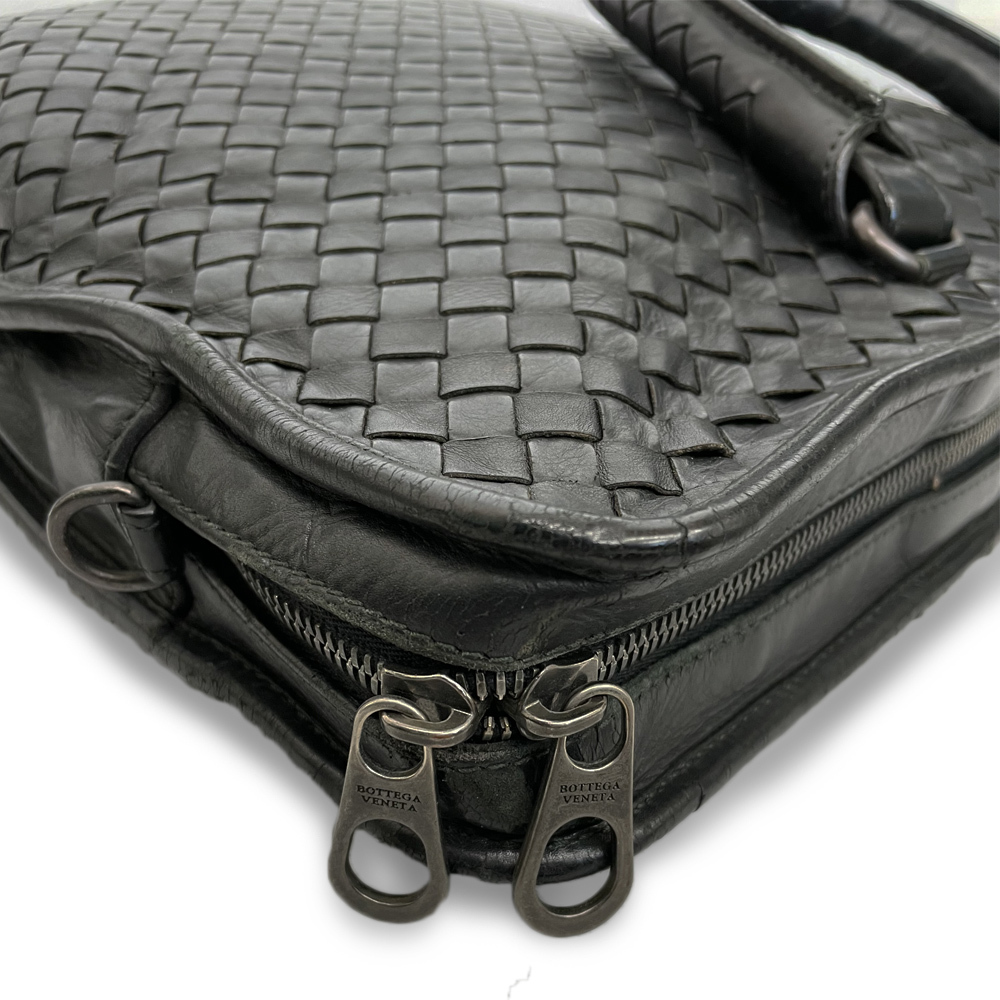 bottega veneta ・レザー・ブリーフケース ボッテガヴェネタ ブリーフケース BOTTEGA VENETA イントレチャート
