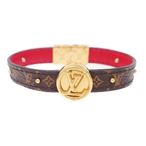 LOUIS VUITTON ルイ・ヴィトン M6268F モノグラム レザー LVサークル 