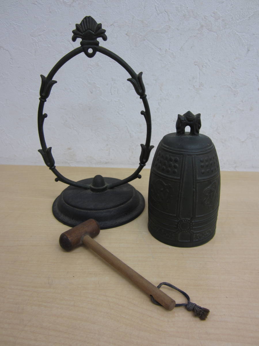 33639◇金寿堂謹製 梵鐘 半鐘 鳴り物 仏具 吊鐘 釣鐘 金属工芸