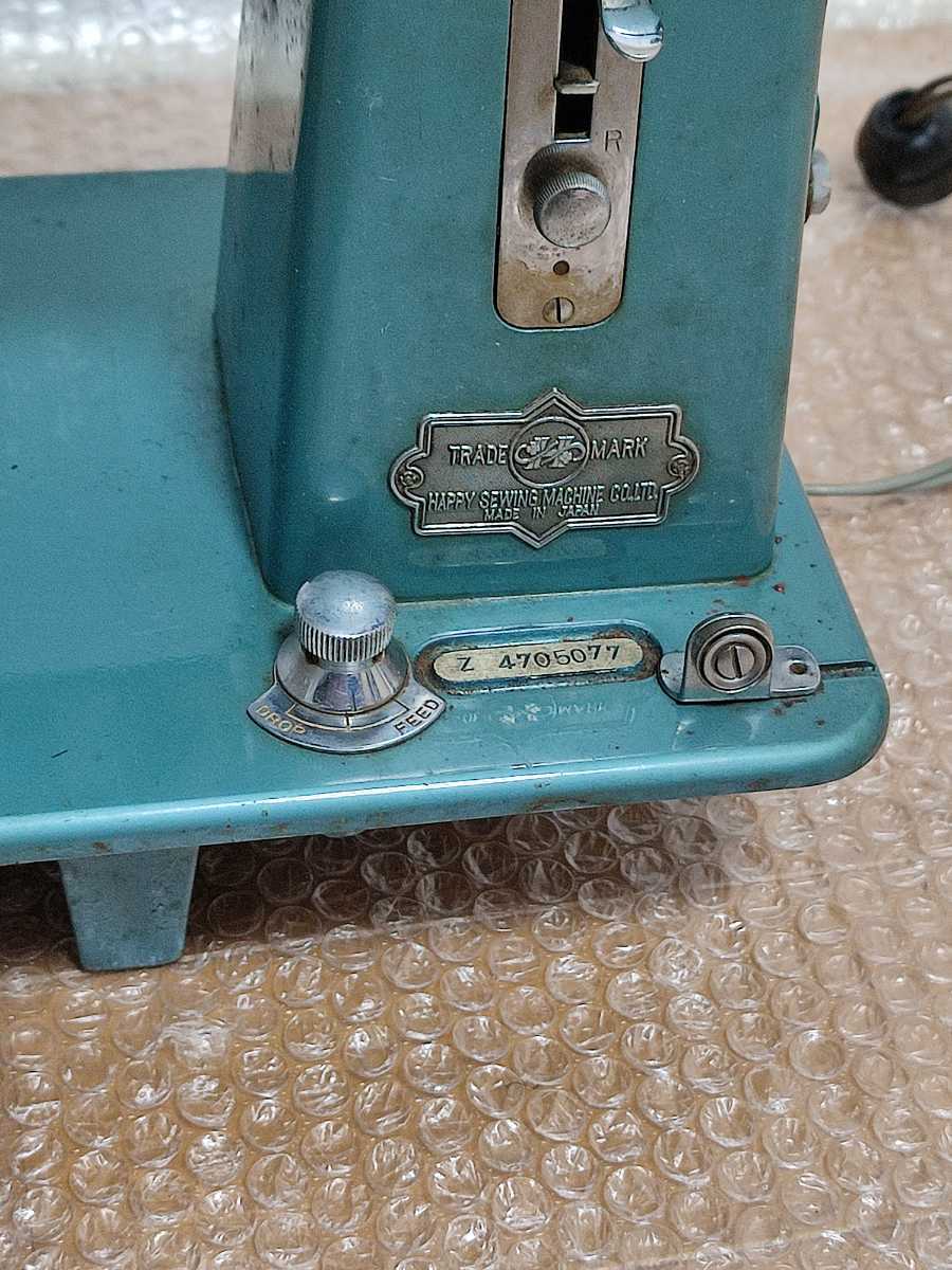 HAPPY ハッピー ミシン 足踏みミシン アンティーク レトロ