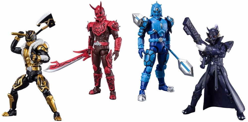 仮面ライダー電王「SHODO-X」モモタロス＆キンタロス、ウラタロス