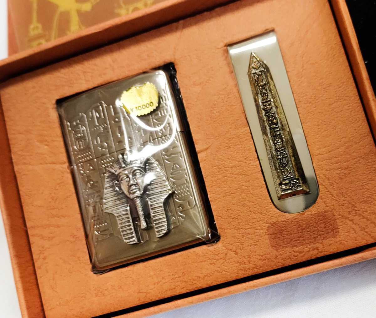 エジプト ZIPPO ツタンカーメン 未使用品 世界遺産 シリアル付 古美 