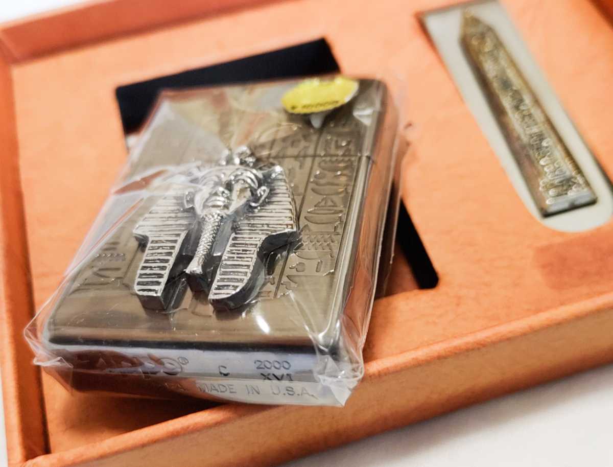 エジプト ZIPPO ツタンカーメン 未使用品 世界遺産 シリアル付 古美 