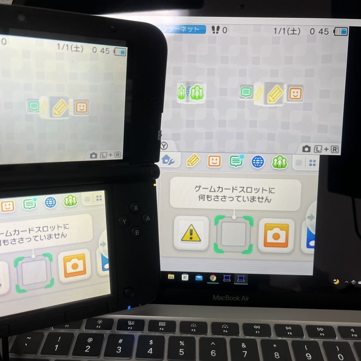 3DSLL 偽トロキャプチャ付き レッド YouTube ゲーム実況 配信用 送料  