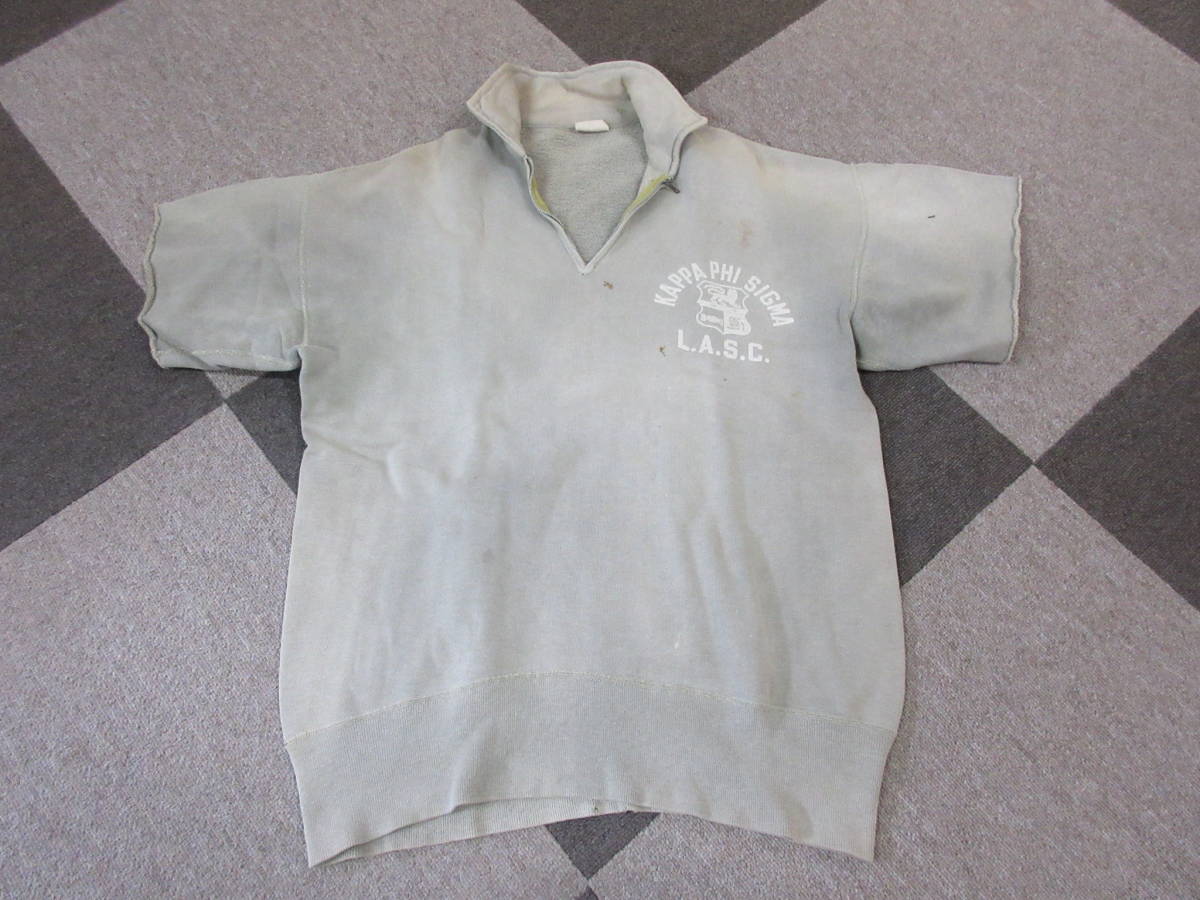 60s PHI KAPPA SIGMA ビンテージスウェット 60s Kappa phi sigma スウェット XL HANES カッパファイシグマ 半袖