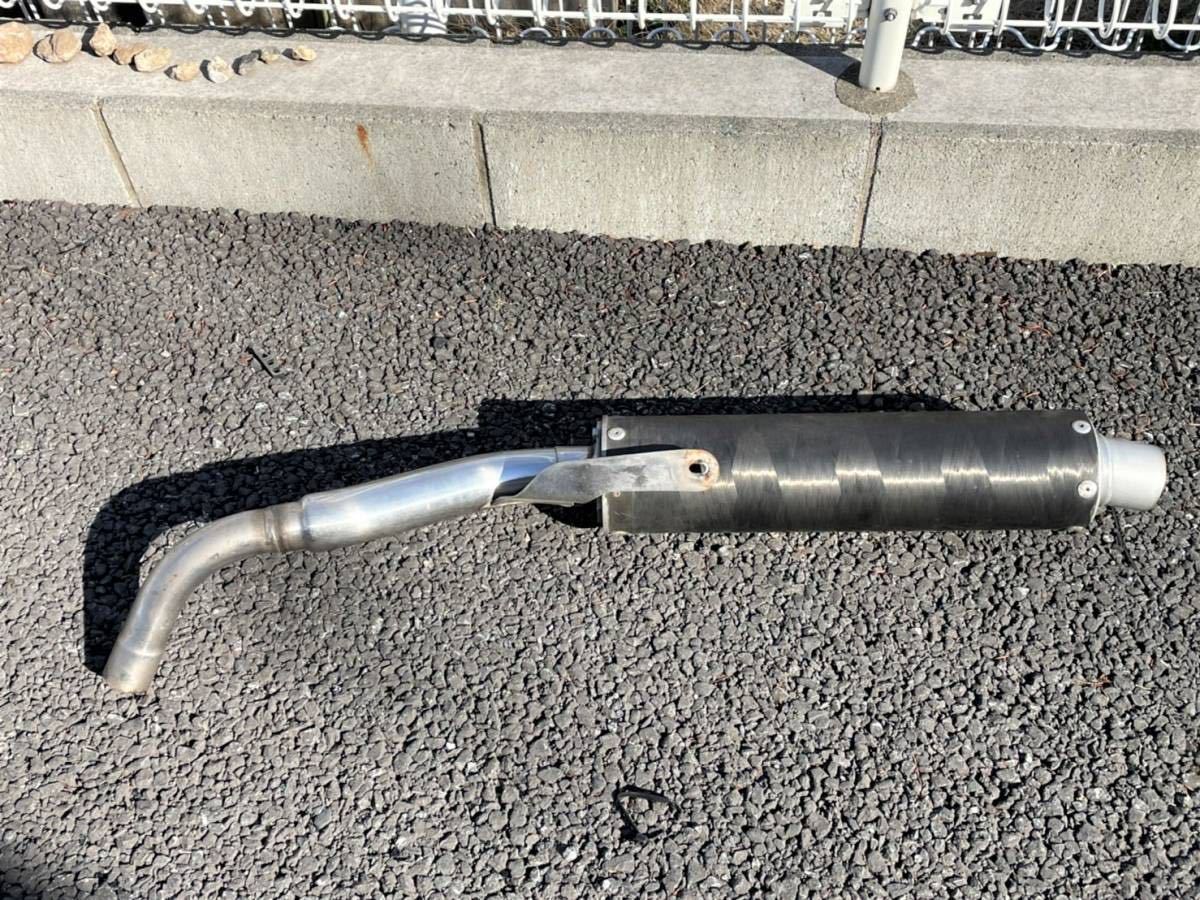 ホーネット250用のSP忠男製.スーパーコンバット タイプツーテールマフラー
