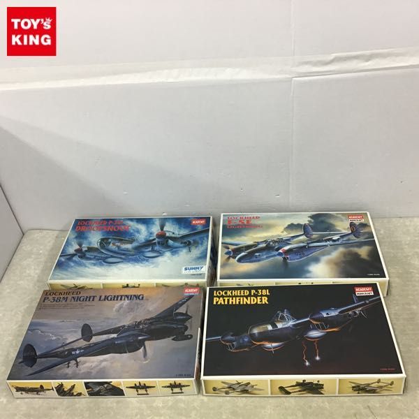  1円 アカデミー 1/48 ロッキード F-5E ライトニング P-38L パスファインダー他(その他)｜売買されたオークション情報、yahooの商品情報をアーカイブ公開 - オークファン その他