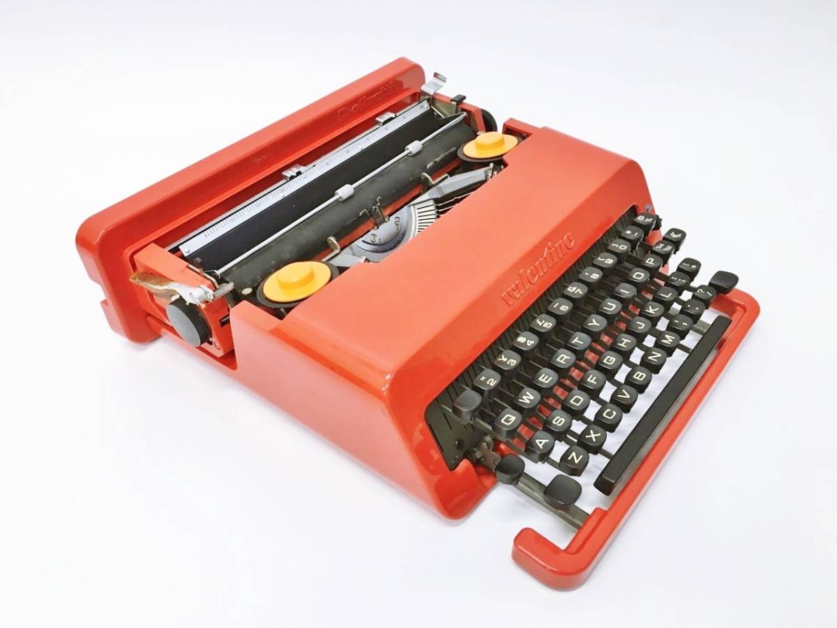 オリベッティ Valentine Olivetti 灰皿小物入れ 赤いバケツ s 希少
