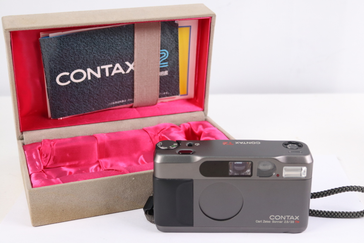 CONTAX コンタックス T2 箱・取扱説明書付き フィルム コンパクト