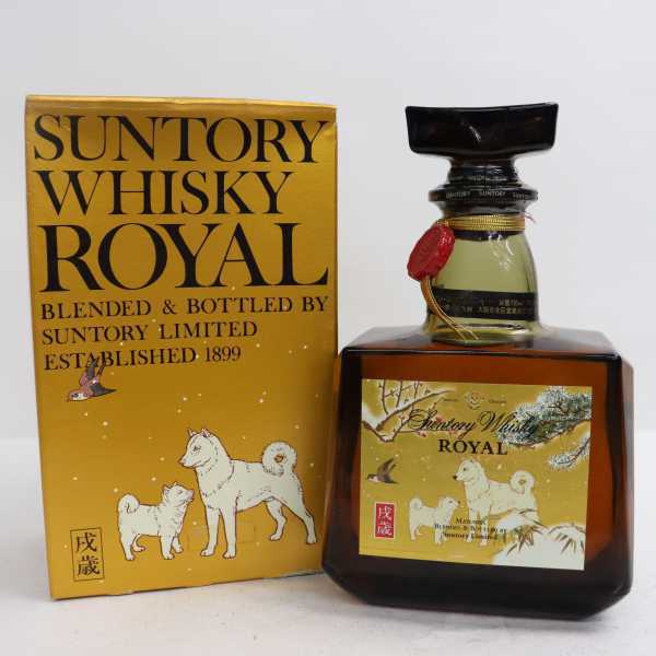 SUNTORY（サントリー）ローヤル 干支ラベル 戌歳 43％ 720ml