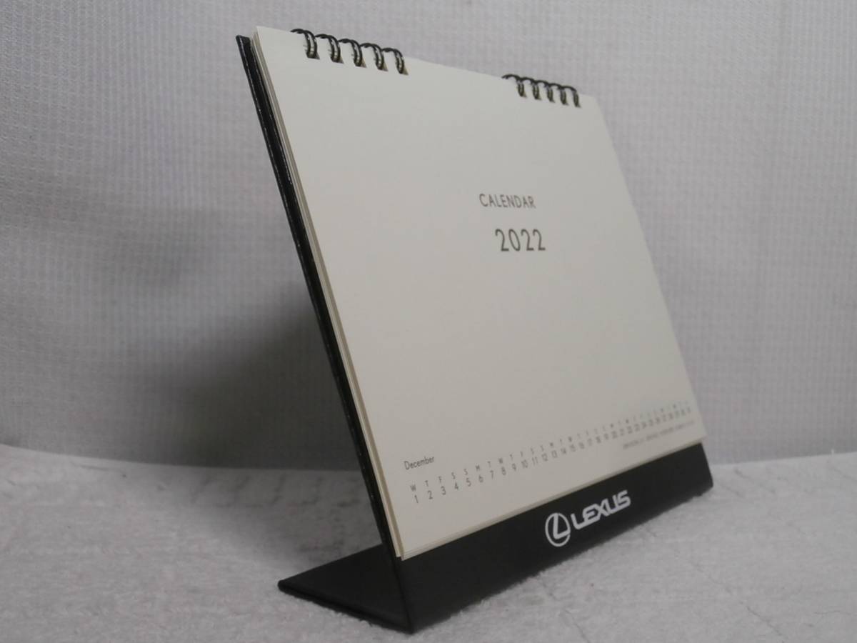 ☆レクサス LEXUS 2022年 卓上カレンダー ノベルティグッズ 