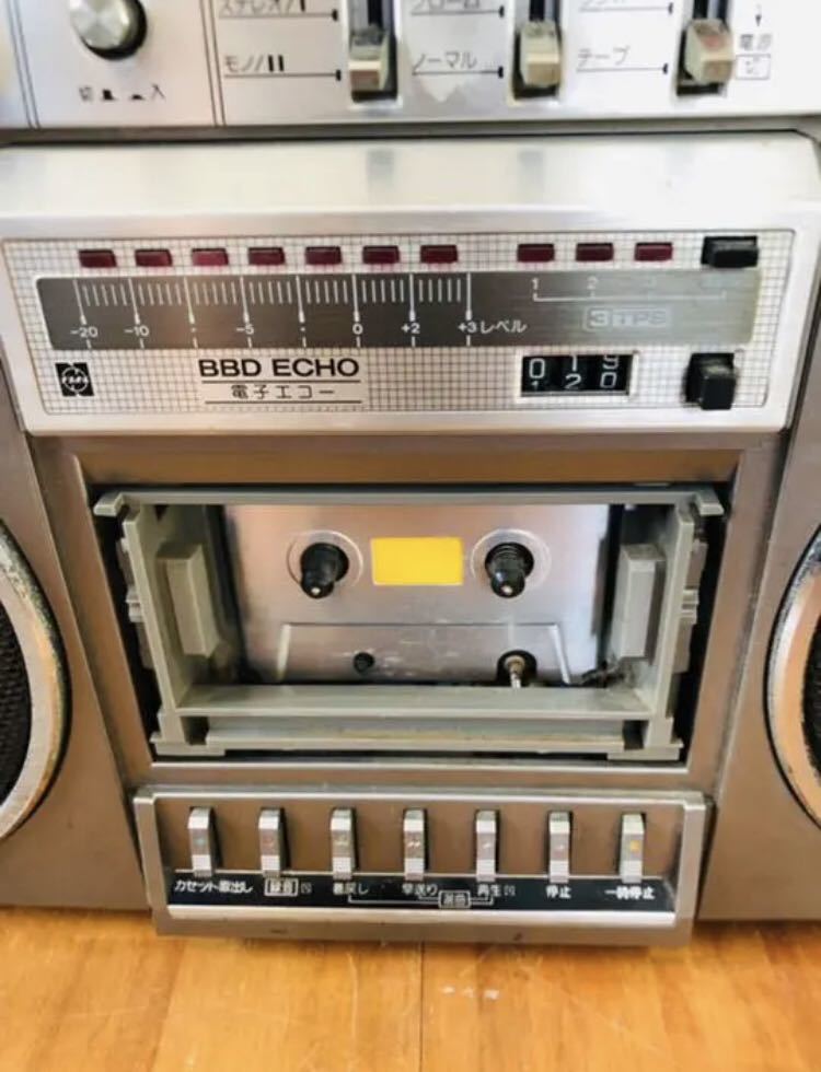 昭和レトロ家電】ナショナル メタルテープ対応ラジカセ RX-5160 
