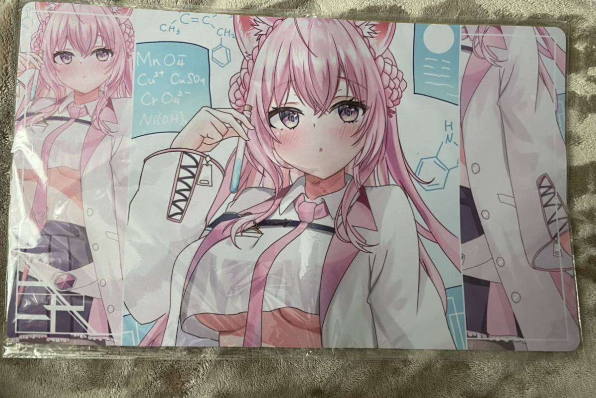 混沌の女神様 白衣こより プレイマット エアコミケ サプライ