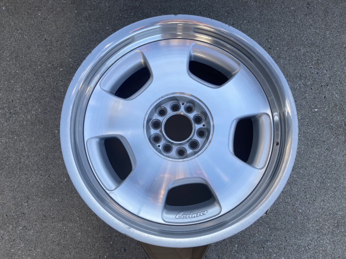 廃盤 本物 ロリンザー lorinser RSK3 19インチ 10J +38 2本 RONAL製 