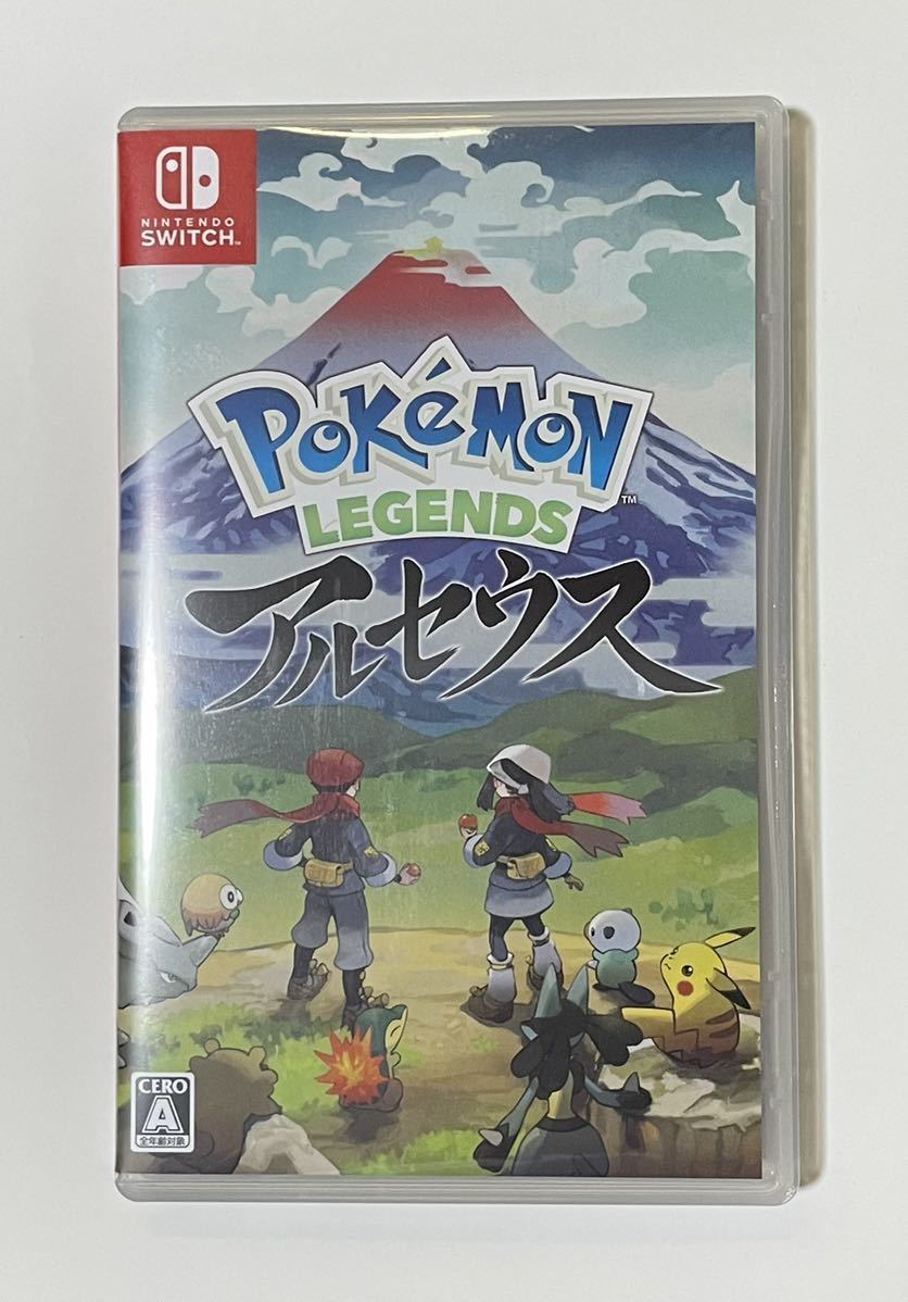 ポケットモンスター Pokemon LEGENDS アルセウス Nintendo Switch ソフト　中古_1