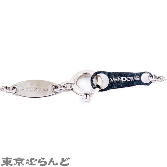 101566539☆ヴァンドーム青山 VENDOME AOYAMA 蝶モチーフ ダイヤモンド 