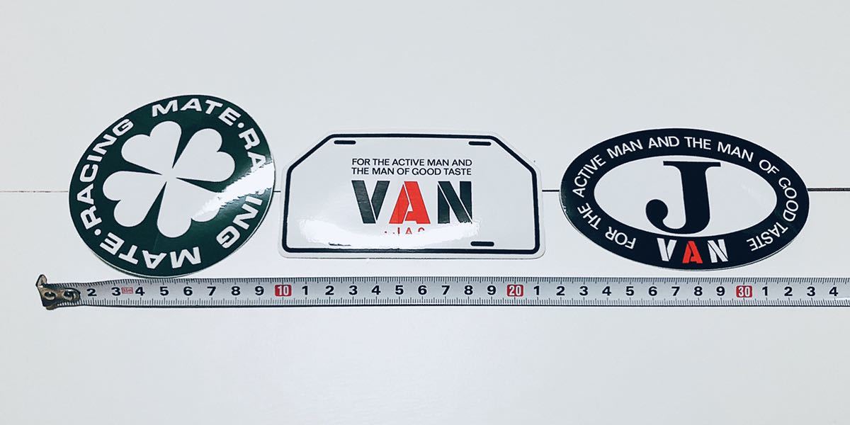 未使用 ◎ VAN JAC RACING MATE レーシングメイト ステッカー セット 