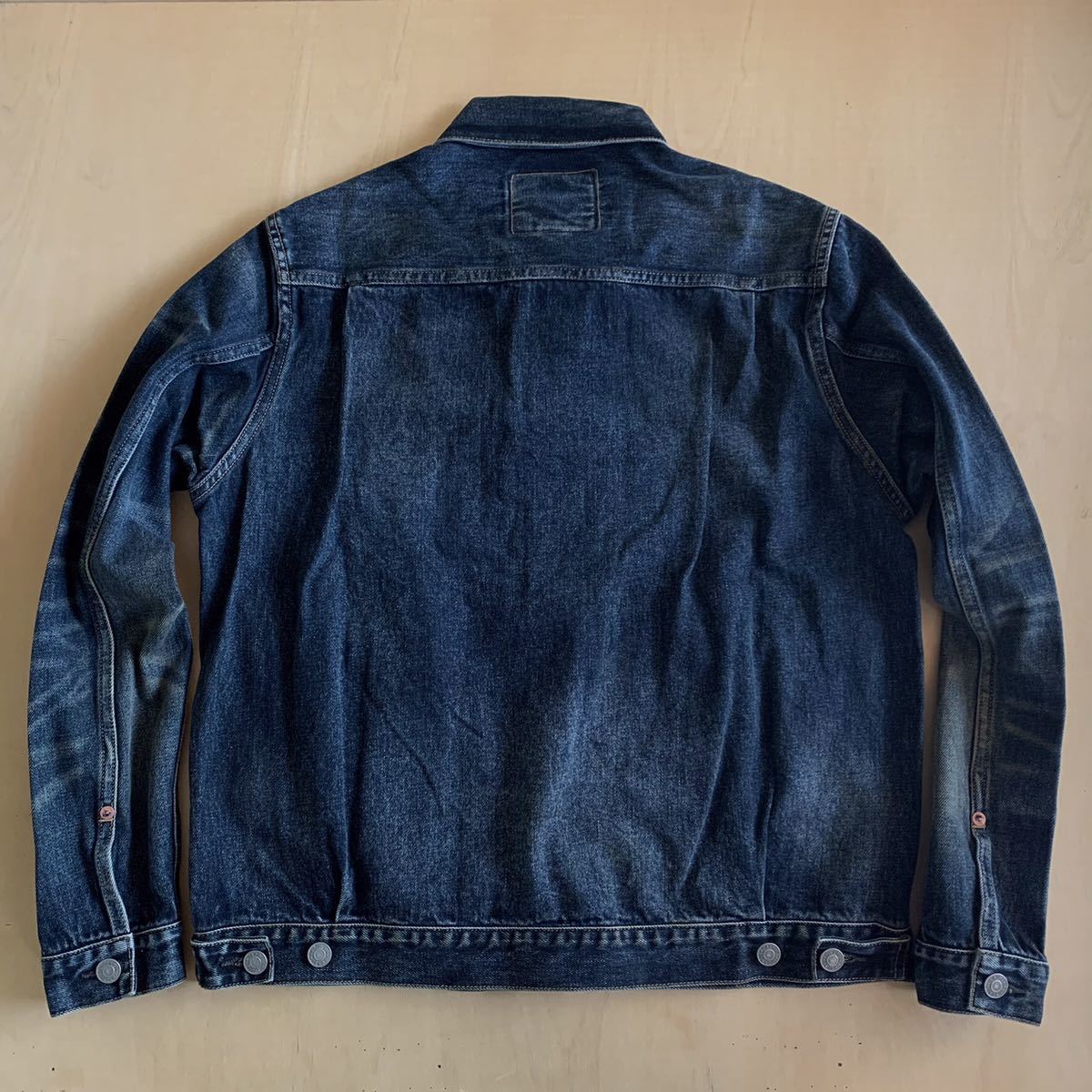 RRL サイズM 2ndタイプ インディゴデニムジャケット エイジング加工 G 