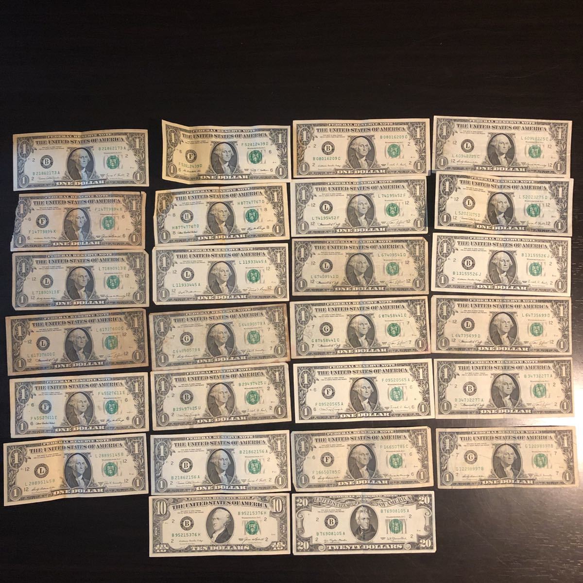 感謝の声続々 アメリカ1ドル紙幣札枚 Lacistitis Es