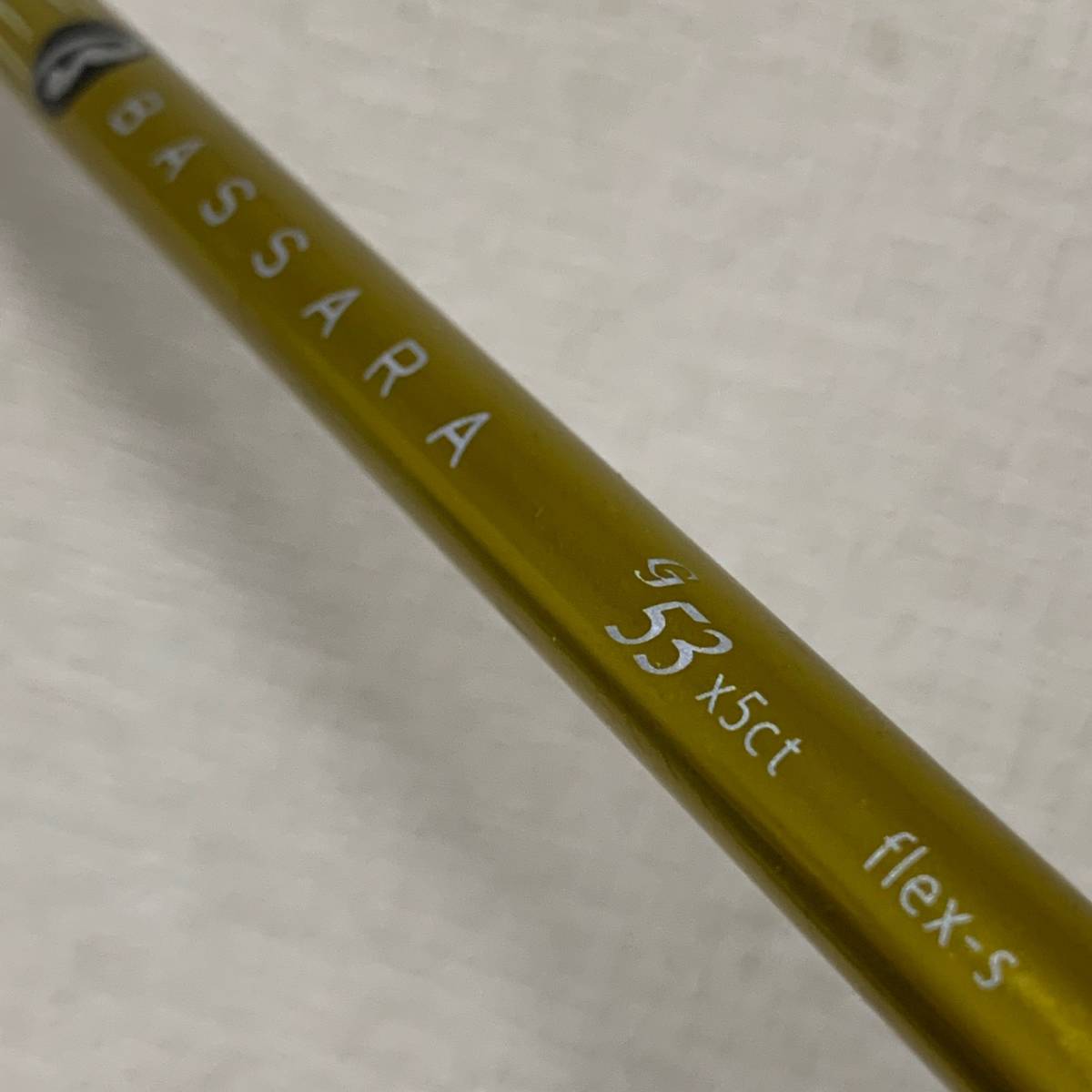 BASSARA g 53 （S）シャフト 三菱レイヨン ヒッター向けバサラ！BASSARA G53 Sシャフト 1wで使用 - バサラ G53