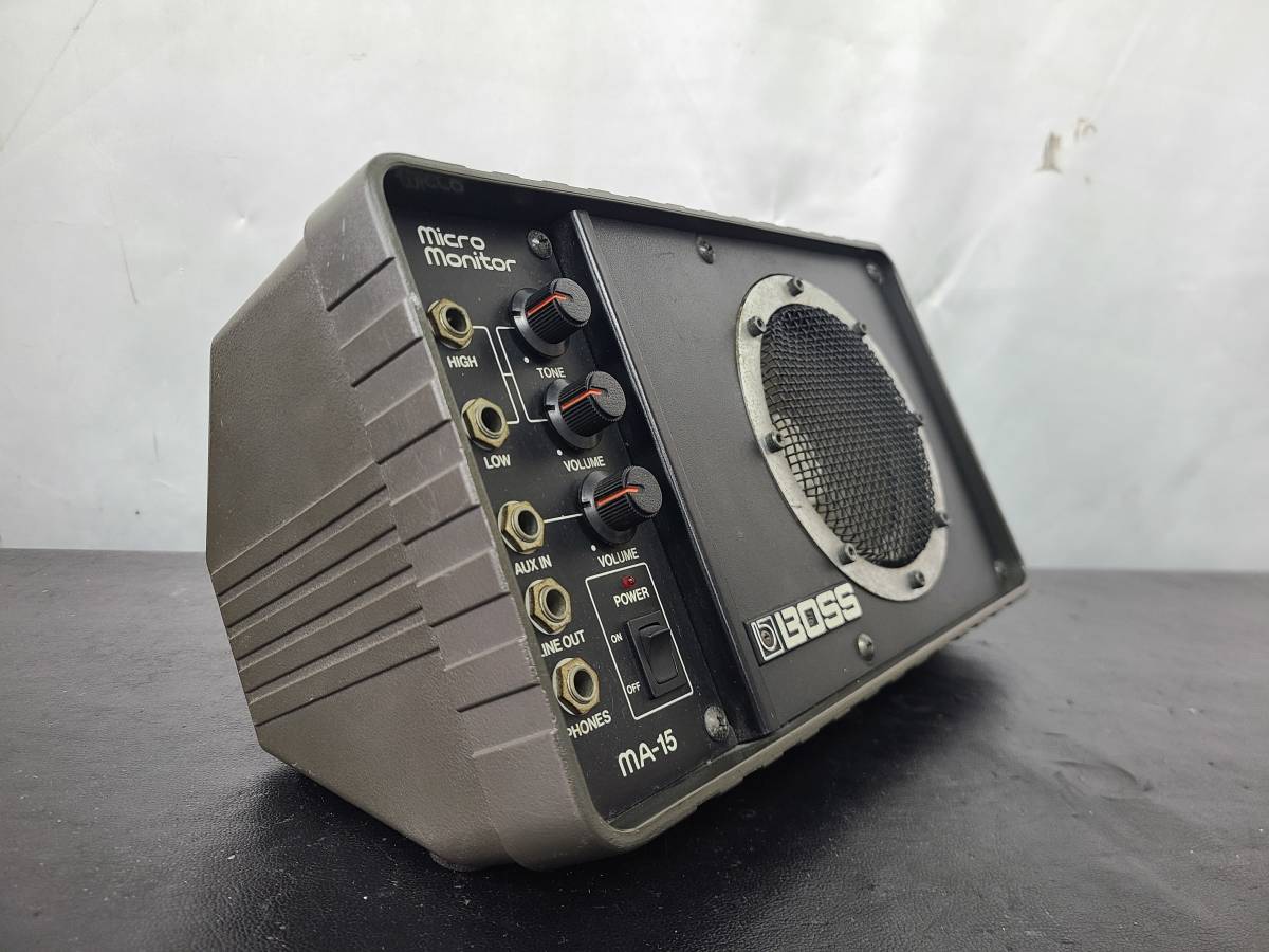 正規品直輸入】 ○776○ BOSS MA-15A ボス マイクロモニター モニター