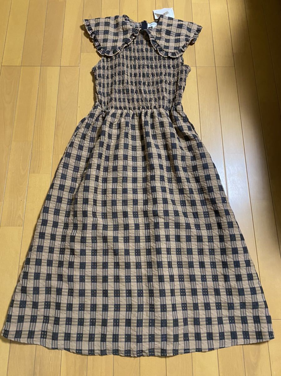 ゴスペルギンガムチェックワンピース 紗栄子着用 ロングワンピース Mサイズ 売買されたオークション情報 Yahooの商品情報をアーカイブ公開 オークファン Aucfan Com