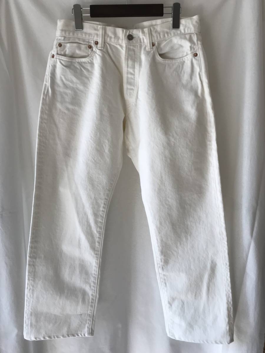 美品 希少 MOMOTARO JEANS * W0302SP・出陣 デニム * ホワイトデニム 