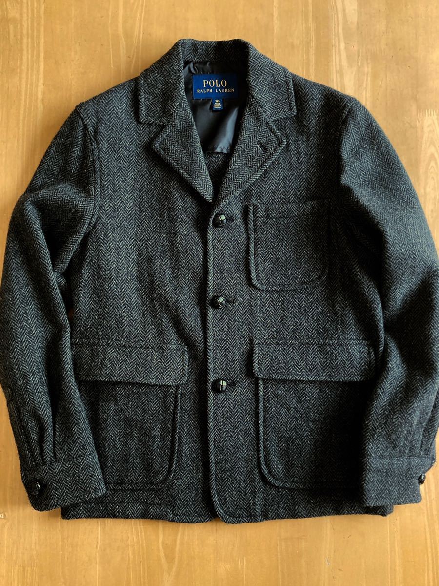新タグ Ralph Lauren アルパカツイードスポーツコート ツイード