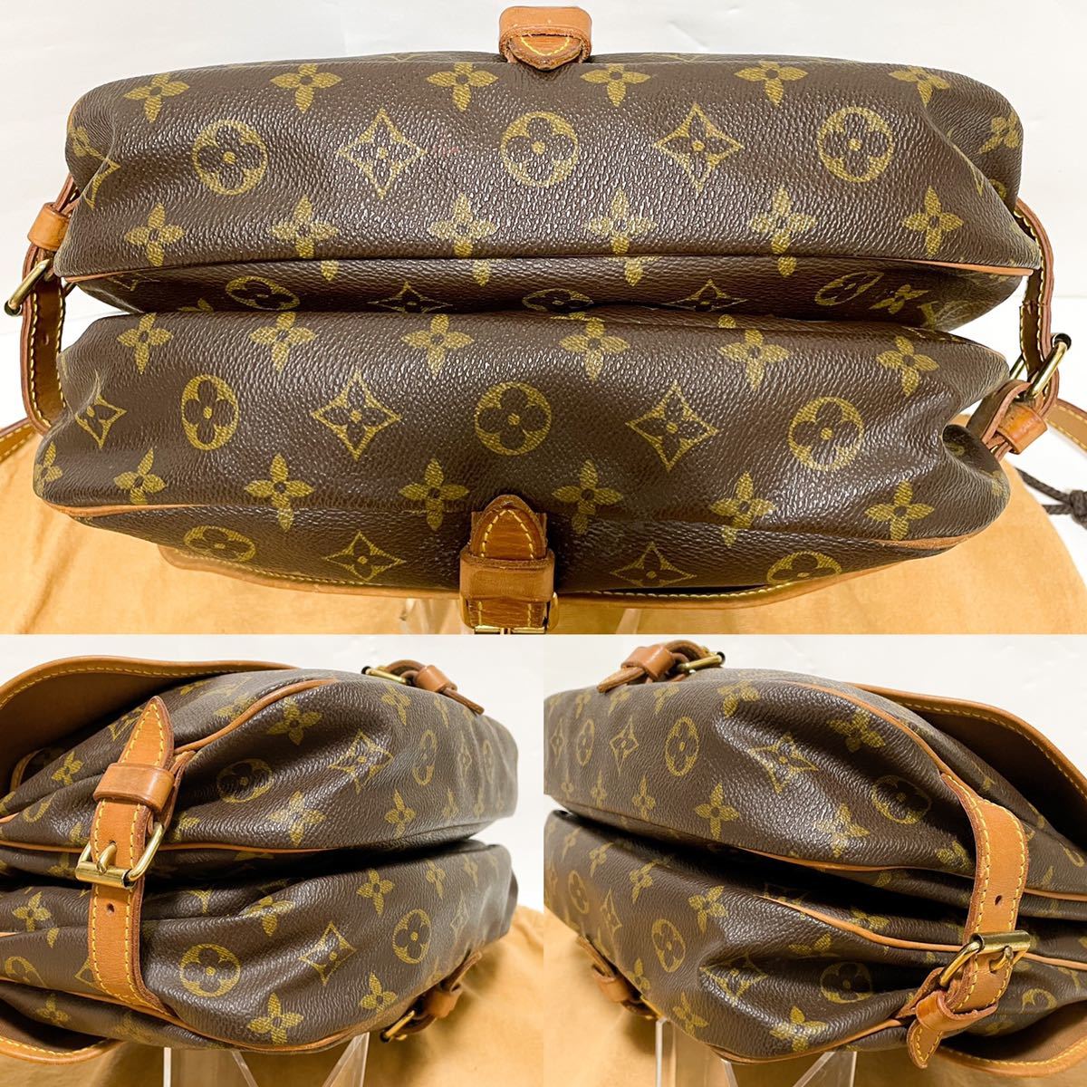 1円【極美品】ルイヴィトン LOUISVUITTON ソミュール30 M42256 
