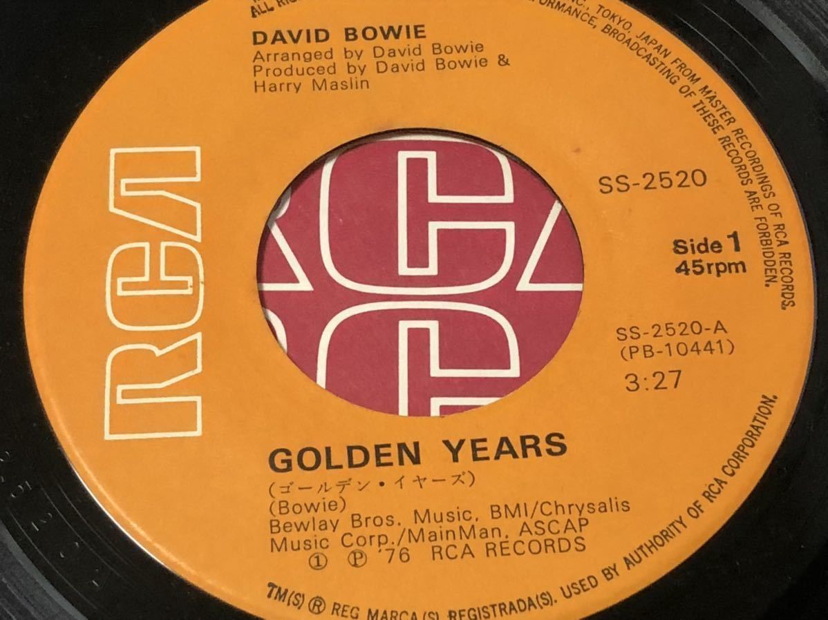 EPレコード 通常盤 中古品 デヴィッド・ボウイ/ゴールデン・イヤーズ